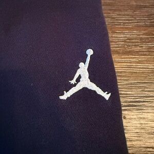 Jordan Black Joggers size M 10-12